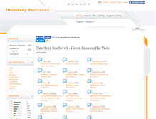 Tablet Screenshot of directoryscattered.com